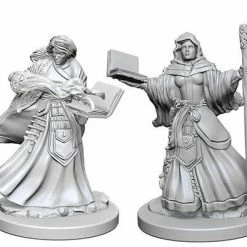 WizKids Nolzur's Marvelous Unpainted Miniatures - Human Female Wizard Role-playing Miniatures