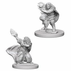 WizKids Nolzur's Marvelous Unpainted Miniatures - Dwarf Female Wizard Role-playing Miniatures