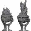 Wizards Of The Coast Wizkids: Deep Cuts Unpainted Miniatures - Braziers Role-playing Miniatures