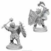 WizKids Nolzur's Marvelous Unpainted Miniatures - Dragonborn Male Paladin Role-playing Miniatures