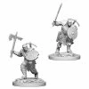 WizKids Nolzur's Marvelous Unpainted Miniatures - Earth Genasi Male Fighter Role-playing Miniatures
