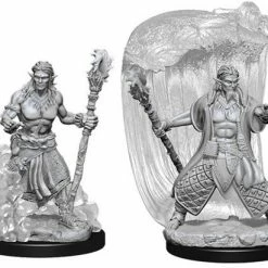 WizKids Nolzur's Marvelous Unpainted Miniatures - Water Genasi Male Druid
