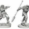 WizKids Role-playing Miniatures Nolzur's Marvelous Unpainted Miniatures - Dragonborn Male Fighter W/ Spear