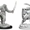 WizKids Nolzur's Marvelous Unpainted Miniatures - Dragonborn Female Paladin Role-playing Miniatures