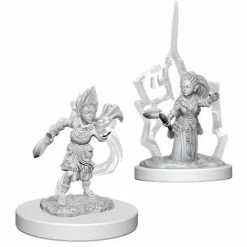 WizKids Pathfinder: Deep Cuts Unpainted Miniatures - Gnome Female Druid