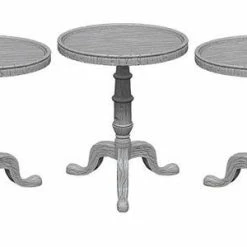 Role-playing Miniatures Wizkids: Deep Cuts Unpainted Miniatures - Small Round Tables