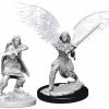 WizKids Nolzur's Marvelous Unpainted Miniatures - Female Aasimar Fighter