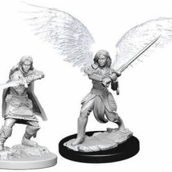 WizKids Nolzur's Marvelous Unpainted Miniatures - Female Aasimar Fighter