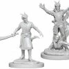 WizKids Nolzur's Marvelous Unpainted Miniatures - Male Tiefling Warlock