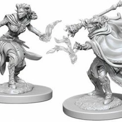 WizKids Nolzur's Marvelous Unpainted Miniatures - Female Tiefling Warlock