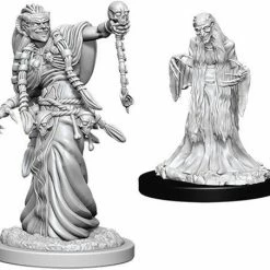 WizKids Nolzur's Marvelous Unpainted Miniatures - Green Hag & Night Hag