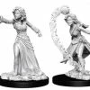 WizKids Role-playing Miniatures Pathfinder: Deep Cuts Unpainted Miniatures - Human Female Wizard