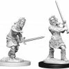 WizKids Pathfinder: Deep Cuts Unpainted Miniatures - Human Male Barbarian Role-playing Miniatures