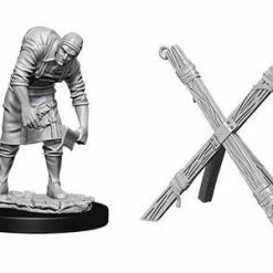 Wizkids: Deep Cuts Unpainted Miniatures - Assistant & Torture Cross