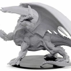 WizKids Pathfinder: Deep Cuts Unpainted Miniatures - Gargantuan Green Dragon