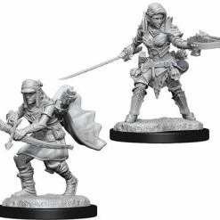 WizKids Role-playing Miniatures Pathfinder: Deep Cuts Unpainted Miniatures - Half-Elf Female Ranger