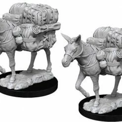 Role-playing Miniatures Wizkids: Deep Cuts Unpainted Miniatures - Pack Mule