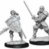 WizKids Nolzur's Marvelous Unpainted Miniatures - Male Human Fighter Role-playing Miniatures