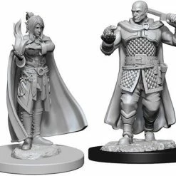 WizKids Role-playing Miniatures Nolzur's Marvelous Unpainted Miniatures - Human Ranger & Moon Elf Sorcerer