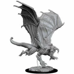 WizKids Role-playing Miniatures Nolzur's Marvelous Unpainted Miniatures - Young Black Dragon