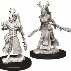 WizKids Nolzur's Marvelous Unpainted Miniatures - Female Human Druid Role-playing Miniatures