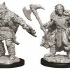 WizKids Role-playing Miniatures Nolzur's Marvelous Unpainted Miniatures - Male Half-Orc Barbarian