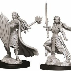 WizKids Role-playing Miniatures Nolzur's Marvelous Unpainted Miniatures - Female Elf Paladin