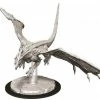 WizKids Nolzur's Marvelous Unpainted Miniatures - Young White Dragon Role-playing Miniatures