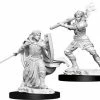 WizKids Nolzur's Marvelous Unpainted Miniatures - Female Human Paladin Role-playing Miniatures