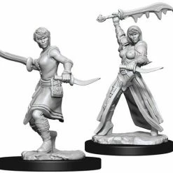 WizKids Nolzur's Marvelous Unpainted Miniatures - Female Human Rogue Role-playing Miniatures