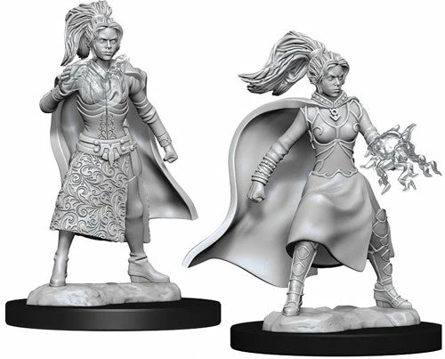 WizKids Nolzur's Marvelous Unpainted Miniatures - Female Human Sorcerer Role-playing Miniatures 3 WizKids Nolzur's Marvelous Unpainted Miniatures - Female Human Sorcerer Role-playing Miniatures