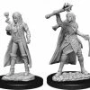 WizKids Nolzur's Marvelous Unpainted Miniatures - Female Elf Cleric Role-playing Miniatures