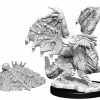 WizKids Nolzur's Marvelous Unpainted Miniatures - Red Dragon Wyrmling