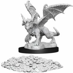 WizKids Nolzur's Marvelous Unpainted Miniatures - Blue Dragon Wyrmling