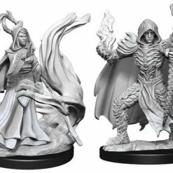WizKids Role-playing Miniatures Pathfinder: Deep Cuts Unpainted Miniatures - Necromancers