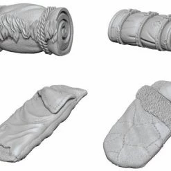 Wizkids: Deep Cuts Unpainted Miniatures - Bedrolls Role-playing Miniatures