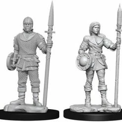 Role-playing Miniatures Wizkids: Deep Cuts Unpainted Miniatures - Guards
