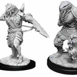 WizKids Nolzur's Marvelous Unpainted Miniatures - Male Dragonborn Paladin (90002) Role-playing Miniatures
