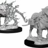 WizKids Nolzur's Marvelous Unpainted Miniatures - Mastif & Shadow Mastif Role-playing Miniatures