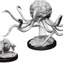 WizKids Nolzur's Marvelous Unpainted Miniatures - Grell & Basilisk Role-playing Miniatures