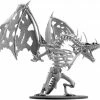 WizKids Pathfinder: Deep Cuts Unpainted Miniatures - Gargantuan Skeletal Dragon Role-playing Miniatures