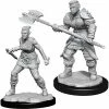 NECA Nolzur's Marvelous Unpainted Miniatures - Orc Barbarian Female