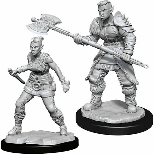 NECA Nolzur's Marvelous Unpainted Miniatures - Orc Barbarian Female 3 NECA Nolzur's Marvelous Unpainted Miniatures - Orc Barbarian Female
