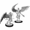 NECA Nolzur's Marvelous Unpainted Miniatures - Deva & Erinyes Role-playing Miniatures