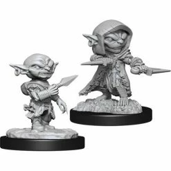 WizKids Pathfinder: Deep Cuts Unpainted Miniatures - Goblin Male Rogue Role-playing Miniatures