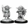 WizKids Pathfinder: Deep Cuts Unpainted Miniatures - Goblin Female Rogue Role-playing Miniatures