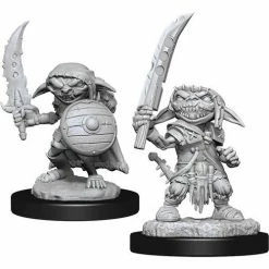 WizKids Role-playing Miniatures Pathfinder: Deep Cuts Unpainted Miniatures - Goblin Male Fighter