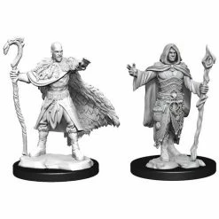 NECA Nolzur's Marvelous Unpainted Miniatures - Human Druid Male Role-playing Miniatures