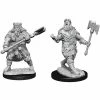 NECA Nolzur's Marvelous Unpainted Miniatures - Human Barbarian Male Role-playing Miniatures