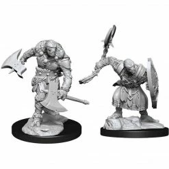 NECA Nolzur's Marvelous Unpainted Miniatures - Warforged Barbarian Role-playing Miniatures